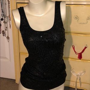 Express brand sequin tank top